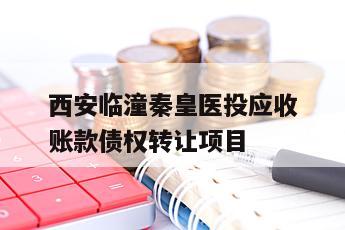 西安临潼秦皇医投应收账款债权转让项目 西安临潼秦皇医投应收账款债权转让项目