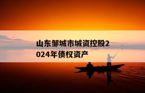 山东邹城市城资控股2024年债权资产