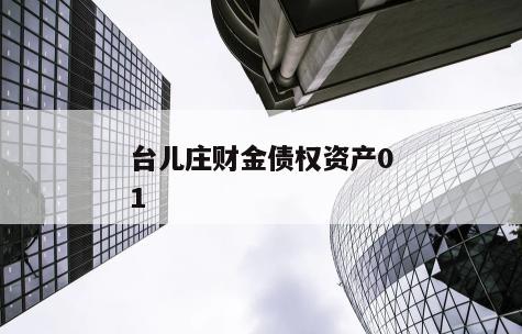 台儿庄财金债权资产01