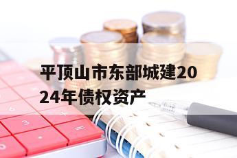 平顶山市东部城建2024年债权资产