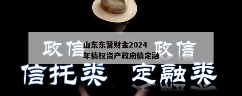 山东东营财金2024年债权资产政府债定融